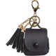 thumbnail image 1 of Charging Case Cover for Apple Airpods , PU Leather Case with a Couple of Drooping Tassels for Apple Airpods 1 / 2 Charging Case - Black, 1 of 4
