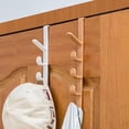 thumbnail image 4 of SDFGTstore Over The Door Hooks Door Hanger Plastics Organizers for Hanging Clothes, 4 of 20