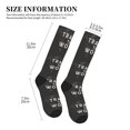 thumbnail image 4 of Rateoe Travel The World1 Compression Socks for Women and Men 20-30mmHg-Circulation Support Socks Knee High Nurse Pregnant Running Medical and Travel Athletic, 4 of 7