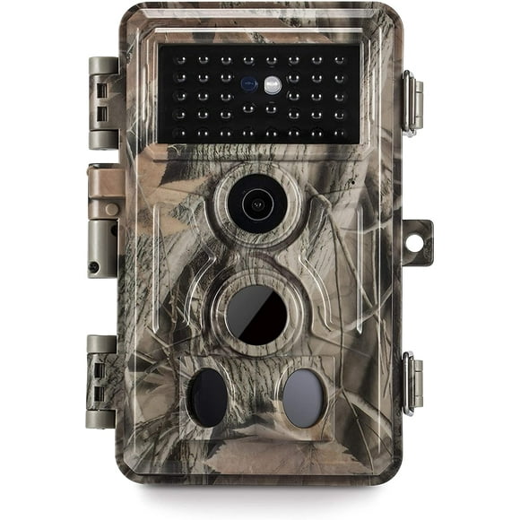 Trail Camera , 24MP 1080P HD Video, Fast 0.2S Trigger Speed, Game Cameras with Night Vision Motion Activated Waterproof for Wildlife Deer Scouting, Hunting