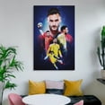thumbnail image 6 of Hugo Lloris Canvas Poster Home Decor Poster Wall Art Hanging Picture Print Bedroom Decorative Painting Posters Room Aesthetic 16x24inch(40x60cm), 6 of 6