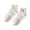 White, variant on Halloween Pumpkin Embroidered Crew Socks for Men Festive Comfort Blend Athletic Socks