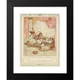thumbnail image 2 of Edmund Dulac 11x14 Black Modern Framed Museum Art Print Titled - They Overran the House Without Loss of Time (1910), 2 of 5