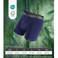thumbnail image 6 of Separatec Mens Underwear Breathable Boxer Briefs with Pouch Moisture Wicking Bamboo Rayon 6 Pack, 6 of 6
