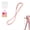 Pink 15LB, variant on 8-Shaped Silicone Resistance Band with Massage Grip, Keep Us Resistance Band Figure 8, Flex Sculpt Band, Resistance Bands for Arms