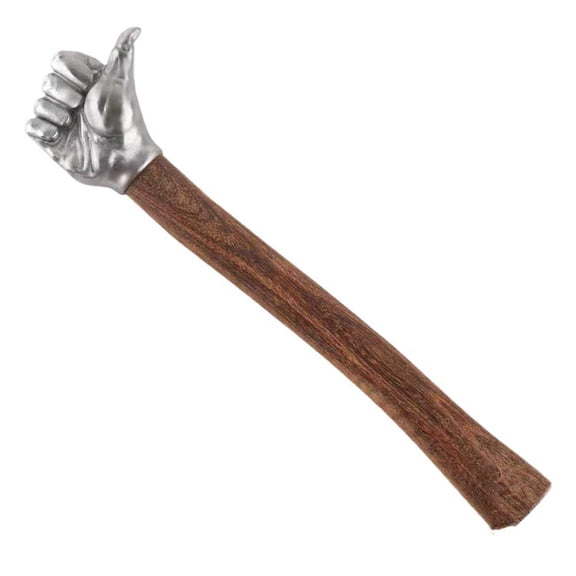Stainless Steel Fist-Shaped Hammer Handicraft Figurine for Desktop, Car, and Home Decoration, Suitable for Car Owners and Craftspeople