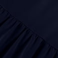 thumbnail image 7 of Women's 2024 Fall Long Sleeve Pullover Dress - Crewneck Rib Knit Patchwork Sweatshirt Mini Dress, 7 of 7