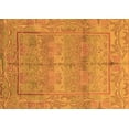 thumbnail image 1 of Ahgly Company Indoor Rectangle Oriental Orange Traditional Area Rugs, 6' x 9', 1 of 4