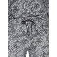 thumbnail image 2 of Avalanche Women's Snakeskin Waffle Knit Thermal Pajama Set, 2 of 4