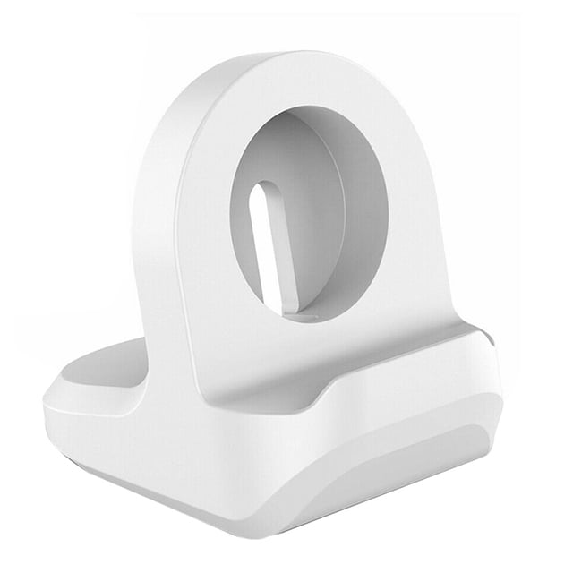 Repuesto de base de silicona para iWatch Watch Stand Smartwatch Nightstand Charging Dock, blanco Advancent EL2279-02
