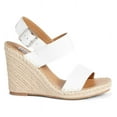 thumbnail image 3 of Steve Madden Uri Women's Sandals & Flip Flops White Leather Size 5.5 M, 3 of 9