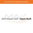 thumbnail image 2 of Max Advanced Brakes - Brake Kit for 2014 Nissan Leaf Japan Built Front and Rear Replacement Geomet Coated Disc Brake Rotors and Ceramic Brake Pads, 2 of 9