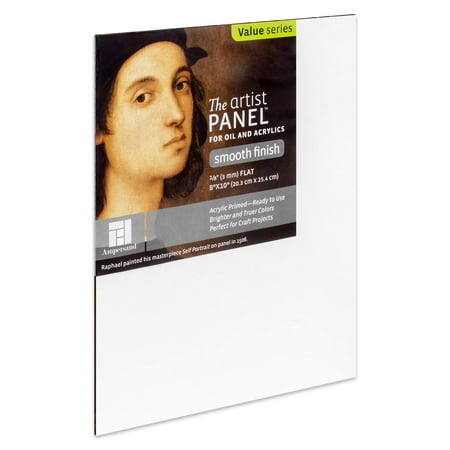 UPC: 0707310758101 | Ampersand Value Series Artist Panel – Smooth  8  x 10   1/8  Profile