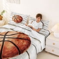 thumbnail image 3 of Erosebridal Basketball Sport Bed Sheets For Kids,Old Barn Door farmhouse Lodge King Sheets 4pcs, 3 of 6