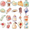 thumbnail image 2 of 40Pcs Cartoon Kawaii Beverage Stickers Aesthetic Trendy Flavor Drink Stickers Laptop Water Bottles Phone Skateboard Computer Cute Vinyl Juice Candy St, 2 of 4