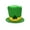 Green, variant on ZACPNCV St. Patrick's Day Green Leprechaun Hat Accessory Deluxe Green Top Hat Irish Holiday Accessory Green Free Size