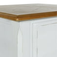 thumbnail image 5 of OSP Home Furnishings Medford File Cabinet withÂ&nbsp;white distressed faces with natural veneer tops, 5 of 6