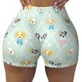 thumbnail image 2 of Lsque Different Breeds of Dogs Pattern High Waisted Biker Shorts for Women-Tummy Control Fitness Athletic Workout Running Yoga Gym Shorts,Moisture-Wicking-X-Large, 2 of 9