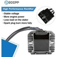 thumbnail image 3 of ECCPP Voltage Regulator Rectifier Fit for 2003-2004 Suzuki GSXR1000 2001-2003 Suzuki GSXR600 2000-2003 Suzuki GSXR750 31401-18G00 31401-35F00 31401-3 Motorcycle Regulator Rectifier, 3 of 7