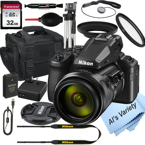 Nikon COOLPIX P950 Digital Camera+ 32GB Card, Tripod, Case, and More