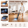 thumbnail image 5 of WHALLULTRA Cordless Wet Dry Vacuum Cleaner, 15kPa Suction Vacuum Mop Floor Washer with Self-Cleaning Brush Roll, Smart Voice Guidance, 0.6L Tank, 5 of 7