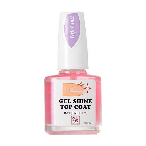 Ruby Kisses Nail Treatment (1 PACK, Mirror Shine Top Coat)