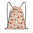 thumbnail image 1 of Bingfone Western Desert Nature Landscape Drawstrings Backpacks Bags for Men Women Gym Drawstrings Bag-Small, 1 of 6