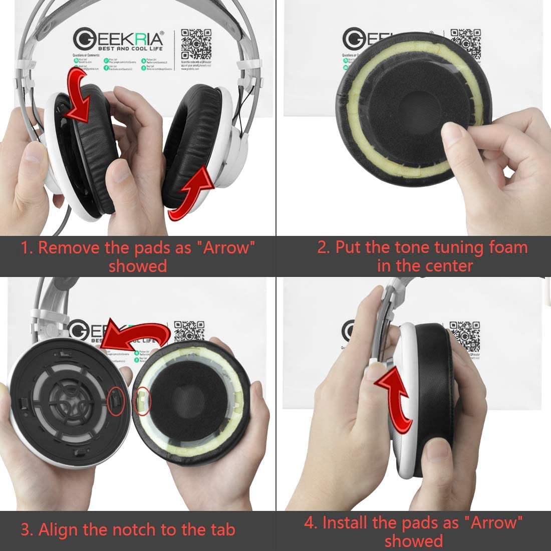 K712 Headphone Ear Pad/Ear Cushion/Ear 
