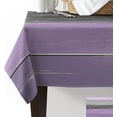 thumbnail image 2 of Rectangle Tablecloth 60x84inch Rustic Country Barn Wood Wrinkle Resistant Washable Polyester Table Cloth Oil Proof Dining Table Cover Decorative for Parties/Wedding/Outdoor Purple Grey Ombre, 2 of 6