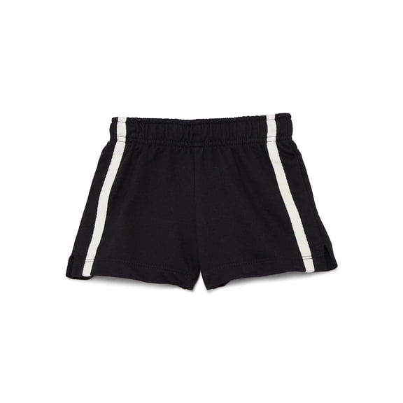 Wonder Nation Baby Boy French Terry Taped Shorts, Sizes 0-24 Months