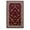 Red, variant on Superior Kingfield Traditional Floral Indoor Area Rug, 2'x3', Slate