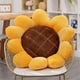 thumbnail image 5 of Cojín de girasol amarillo, alfombra, decoración del hogar, almohada de suelo reversible, cojín de asiento, almohadas decorativas de terciopelo suave y rellenas., 5 of 5