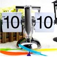 thumbnail image 3 of Reloj Digital Giratorio Reloj De Mesa Alimentado Por Batería Ajustable Silencioso Pequeño Reloj De Escritorio Reloj De Mesa Decorativo De Alta Para El Hogar Sala De Estar Dormitorio Oficina Yuarrent HA025142-02, 3 of 5