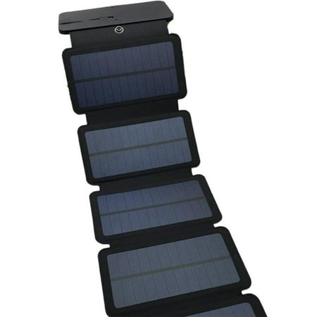 

9W 5V Solar Panel Charger Foldable Solar Charger Outdoor Folding Mobile Phone Power Bank with USB Ouput Portable Battery