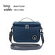 thumbnail image 5 of Inteprter Bolsa de almuerzo portátil, bolsas térmicas de papel de aluminio para alimentos, bolsa de mano multifunción para almacenamiento de Picnic Cocina y Comedor Azul marino M Inteprter HA067810-06, 5 of 6