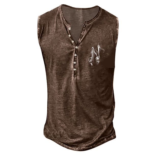 Mens Summer Surf Beach Tank Top Large Size Casual Breathable Sleeveless Top Loose Print Tank Top Man Shirt 2XL