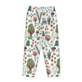 thumbnail image 5 of Sigee Frog and Forest Plants Print Women's Soft Pajama Pants - Breathable and Comfortable Lounge Sleep Bottoms with Elastic Waistband and Pockets-Small, 5 of 9