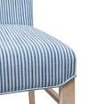 thumbnail image 6 of NPD Furniture Milton 19.5" Fabric Chair in Blue Stripes/Natural (Set of 2), 6 of 9