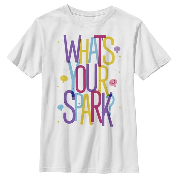 Boy's Soul What's Your Spark Graphic Tee White X Small