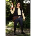 thumbnail image 2 of Plus Size Star Wars Han Solo Costume for Women, 2 of 7