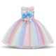 thumbnail image 1 of Vestido infantil de 4 a 10 años para niñas, vestido de encaje de tul para niñas, vestido elegante de princesa para fiesta, desfile, vestido Formal para niños adolescentes Tan Jianjun unisex, 1 of 2