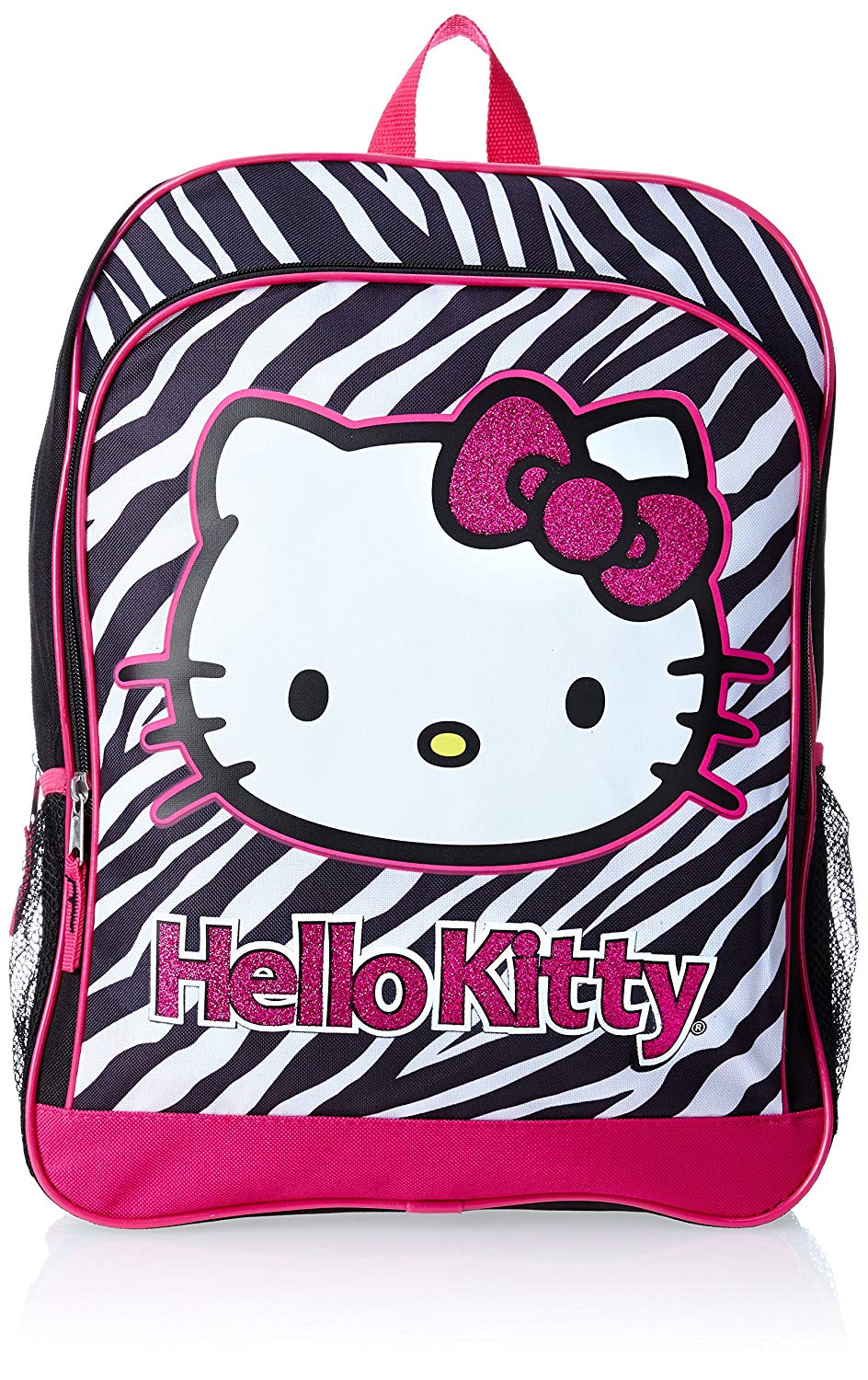 black and white hello kitty backpack