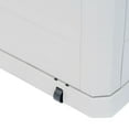 thumbnail image 4 of vidaXL Patio Storage Box 74 gal Light Gray, 4 of 7