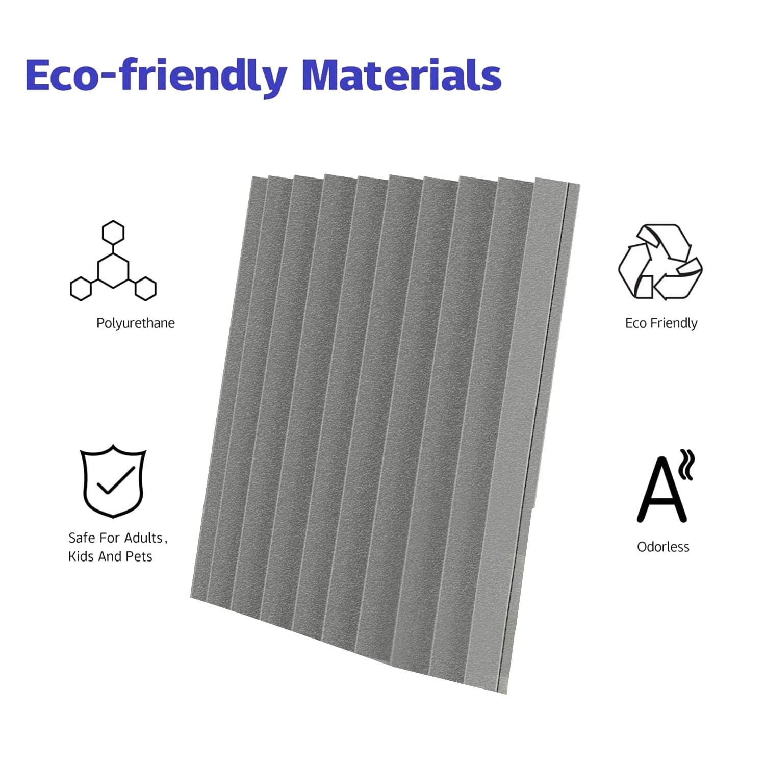 16 Pcs Pro Grade Soundproof Wall Panels,Acoustic Panels,Premium Sound Panels,Better  than Foam,Wedge Design,with Adhesive on Back,For Acoustical  Treatments/Professional Studio,12×12×0.4 in(Light grey) 