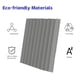 thumbnail image 2 of Paquete de 12 Paneles AcúSticos Autoadhesivos, Paneles de Espuma una Prueba de Sonido, Paneles de Pared de InsonorizacióN de Alta Densidad para el Hogar (Gris), 2 of 5