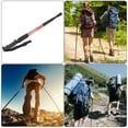 thumbnail image 5 of Uxcell Trekking Poles, Collapsible Hiking Pole 43 Inch with Mud Basket, Red, 5 of 5