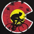 thumbnail image 3 of CafePress - Bike Colorado Dark T Shirt - Men's Classic Graphic Cotton T-Shirt, 3 of 4