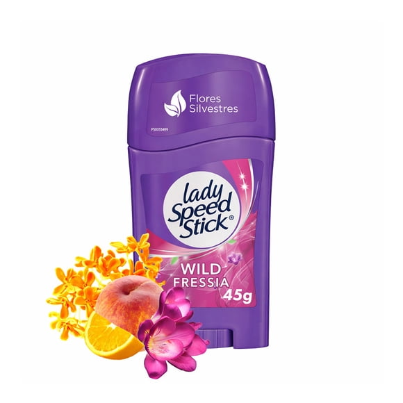 Desodorante Mujer Lady Speed Stick Wild Fressia Antitranspirante en Barra 45 g