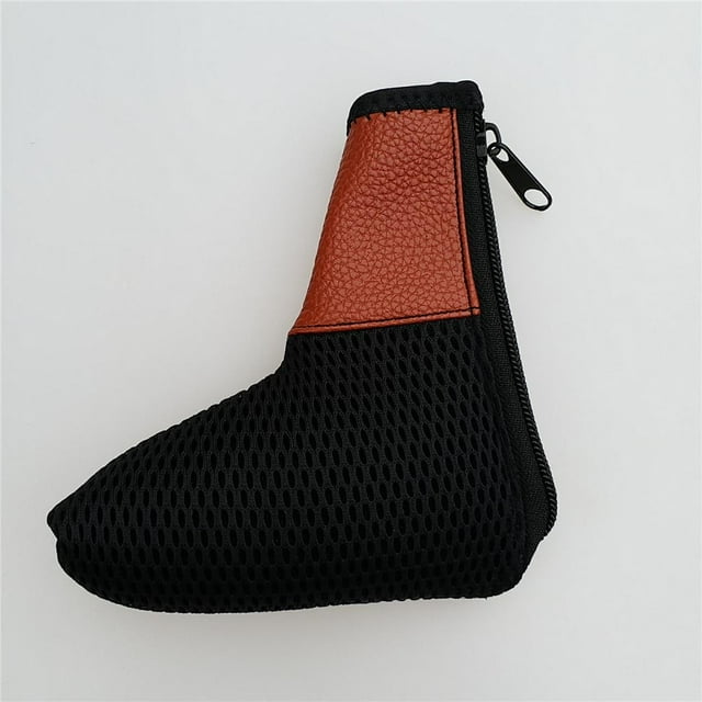 Cubierta de Malla para La Cabeza Del Putter cubierta para La Cabeza Del Palo para golf Se la la adaptaciónción Putters marrón