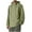 Army Green (New Upgrade), variant on Cotton Linen Hoodies for Men Long Sleeve Drawstring Hooded Shirts Solid Casual Lightweight Daily Tops Army Green M